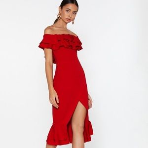 NEW Nasty Gal “In The Evening” Ruffle Dresses!